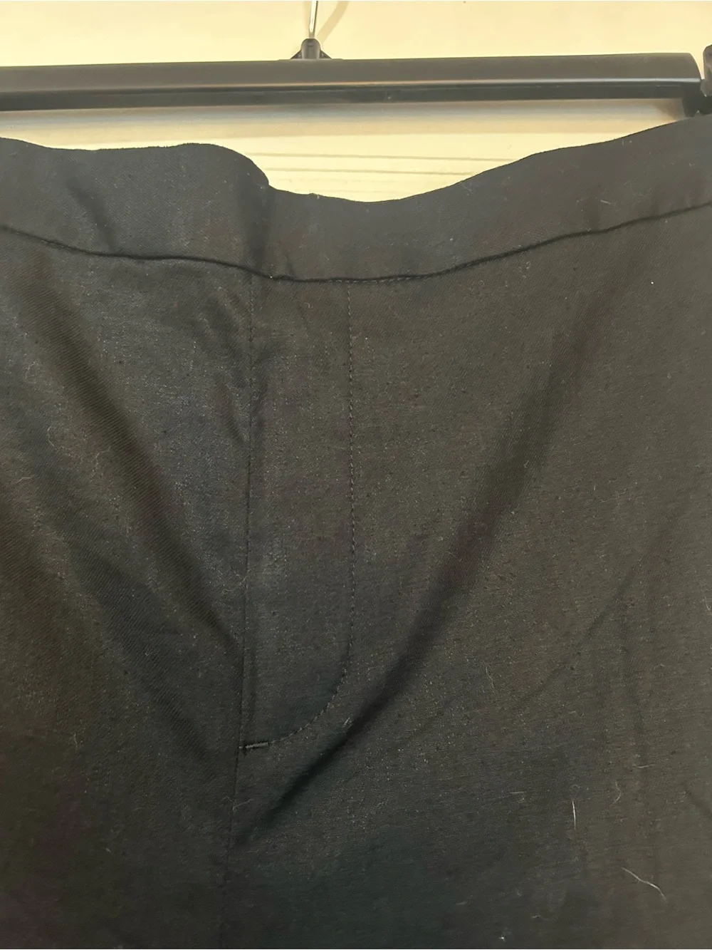 Banana Republic Black Wide-Leg Trousers - Hayden